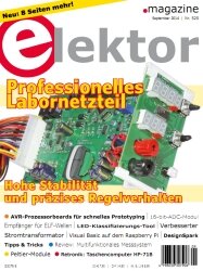 Elektor Electronics 9 2014 (Germany)