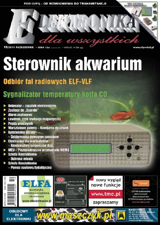 Elektronika dla Wszystkich №10 2011