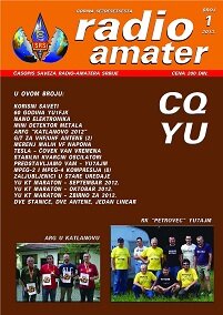 Radioamater CQ YU 1 2013