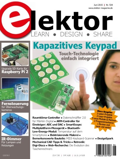 Elektor Electronics 6 2015 (Germany)
