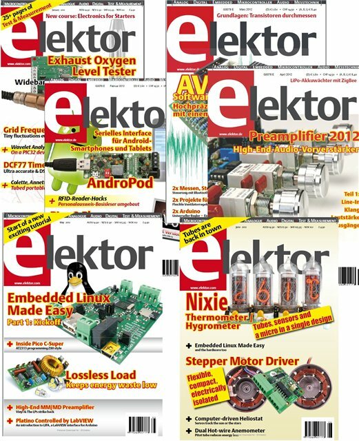 Elektor Electronics 1-6, 2012 (English)