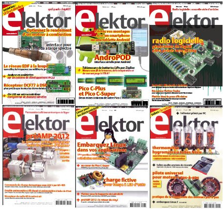 Elektor Electronics  1-6 2012 (France)