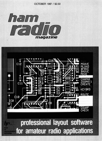 HAM RADIO Magazine №10 1987