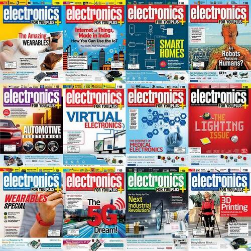 Electronics For You №1-12 (January-December 2015). Архив 2015