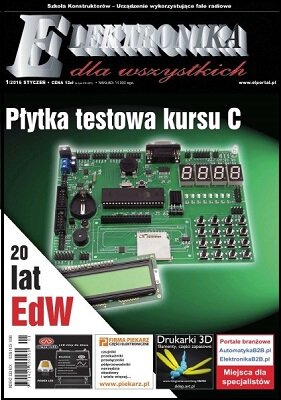 Elektronika dla Wszystkich №1 2016